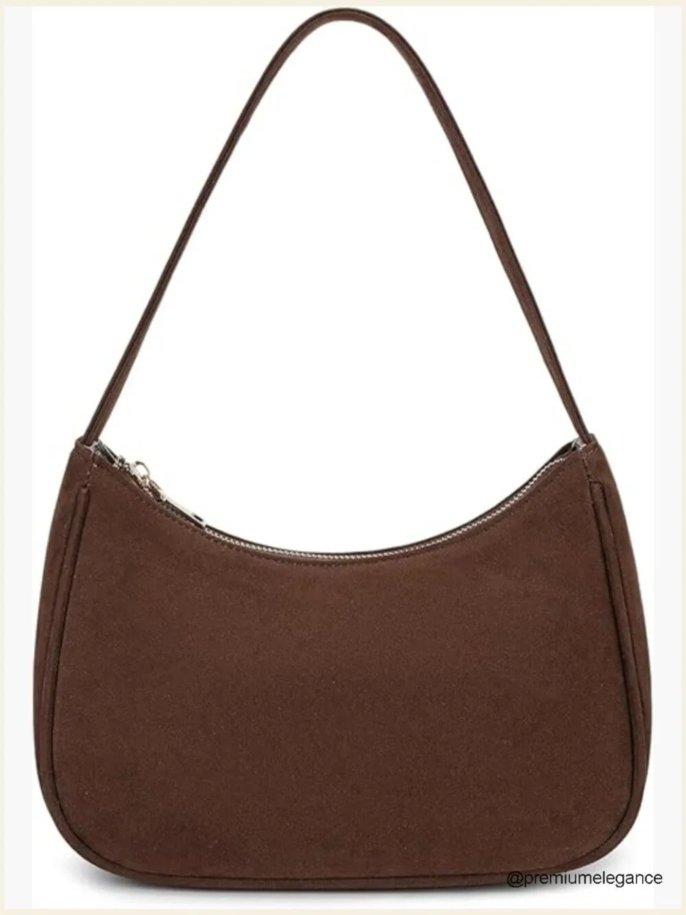 Vegan Leather Hobo Shoulder Bag Mini Tote Purse